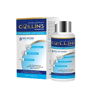 Collins Shampoo (Anti Dandruff + Anti Hair Fall)